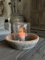 Houten schaal Aura Peeperkorn 