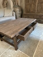 Salontafel Jenong Driftwood 2 lades D