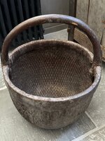 Authentieke Chinese plukmand groot (afhalen)