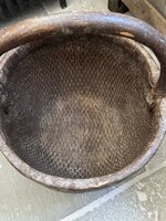 Authentieke Chinese plukmand groot (afhalen)