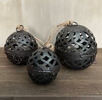 Metalen sfeerballen set