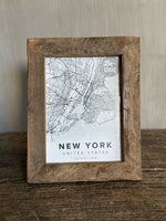 Fotolijst truckwood / oud hout medium E