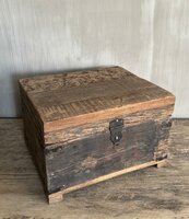 Houten kist oud hout | Houten kist truckwood  A Large