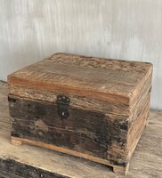 Houten kist oud hout | Houten kist truckwood  A Large