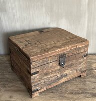 Houten kist oud hout | Houten kist truckwood  B Large