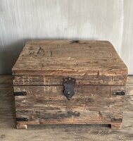 Houten kist oud hout | Houten kist truckwood  B Large