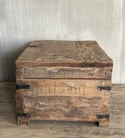 Houten kist oud hout | Houten kist truckwood  B Large