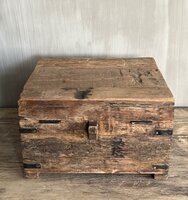 Houten kist oud hout | Houten kist truckwood  B Large