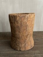 Houten vijzel S 1