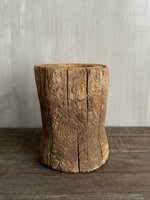 Houten vijzel S 1