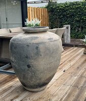 Grote stenen kruik India A (afhalen)