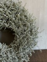 Asparagus kransje | Wilde Asparagus kransje white wash 28cm