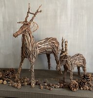 Kerst Rendier druivenstokken S