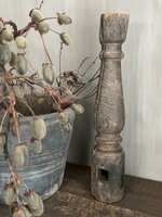 Oude houten baluster Z6