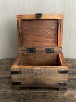 Houten kist oud hout | Houten kist truckwood  E small