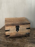 Houten kist oud hout | Houten kist truckwood  E small