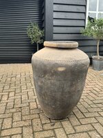 Grote stenen kruik India| Stenen waterkruik India C (afhalen)