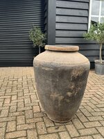 Grote stenen kruik India| Stenen waterkruik India C (afhalen)
