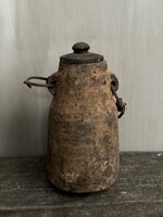 Nepalese kruik met deksel M2 (hoogte 24cm)