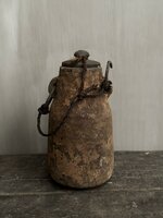 Nepalese kruik met deksel M2 (hoogte 24cm)