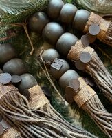 Houten klos met touw B Aura Peeperkorn 