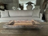 Houten bak met handvat / Houten schaal met handvat 3