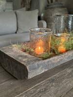 Houten bak met handvat / Houten schaal met handvat 3