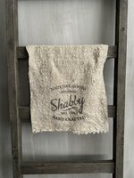 Shabby doek "shabby" opdruk