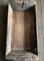 Houten bak met handvat | houten schaal met handvat 2