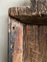 Houten bak met handvat | houten schaal met handvat 2