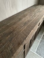 Dressoir groot 6- deurs Driftwood 