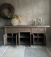 Dressoir groot 6- deurs Driftwood 