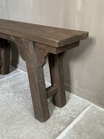 Driftwood bankje | oud houten bankje 90cm
