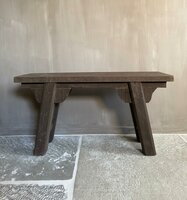 Driftwood bankje | oud houten bankje 90cm