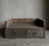 Gruttersbak 2 lades Driftwood| display 2 lades Driftwood 