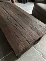 Salontafel Driftwood met onderblad 140x60cm 