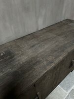 Dressoir Old Barn 4 deurs| dressoir oud hout 160cm 