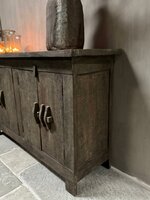 Dressoir Old Barn 4 deurs| dressoir oud hout 160cm 