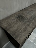 Dressoir Old Barn 4 deurs| dressoir oud hout 160cm 