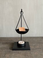 Geurbrander voor amberblokjes 