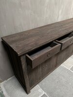 Dressoir Driftwood 6-deurs /4 lades  