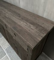 Dressoir Driftwood 6-deurs /4 lades  