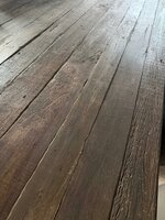 Eettafel Driftwood A poot| Landelijke eettafel met A poot (via bestelling)