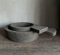 Houten schaal met handvat Joko Luksa S
