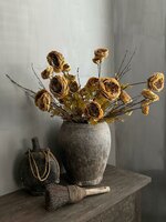 Ranuculus Grande Green| Ranonkel roest- groen kunsttak 