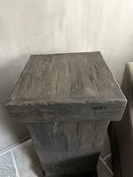 Houten zuil Hoffz 100cm