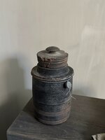 Authentieke houten Hoffz kruik H1