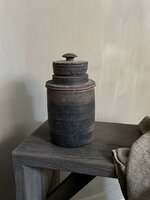 Authentieke houten Hoffz kruik H1