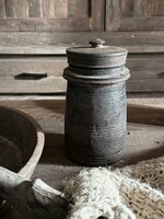 Authentieke houten Hoffz kruik H4