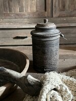 Authentieke houten Hoffz kruik H5